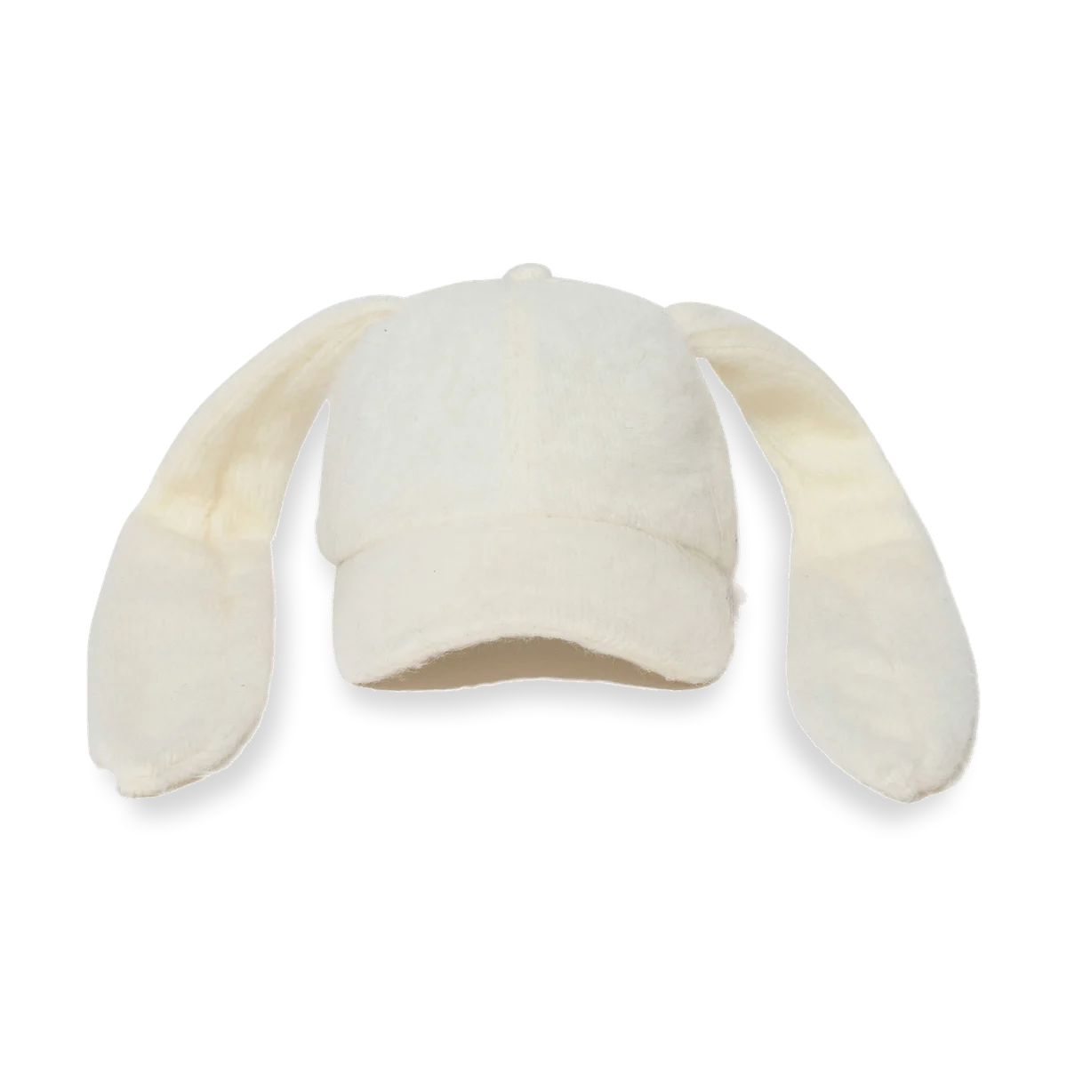 2526 Bunny Ear Faux Fur Cap Cream