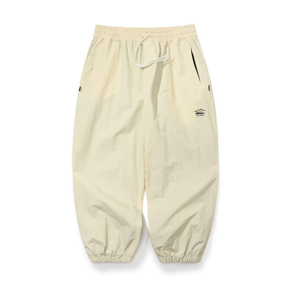 2526 Arctic Edge Super Wide Jogger Pants Cream