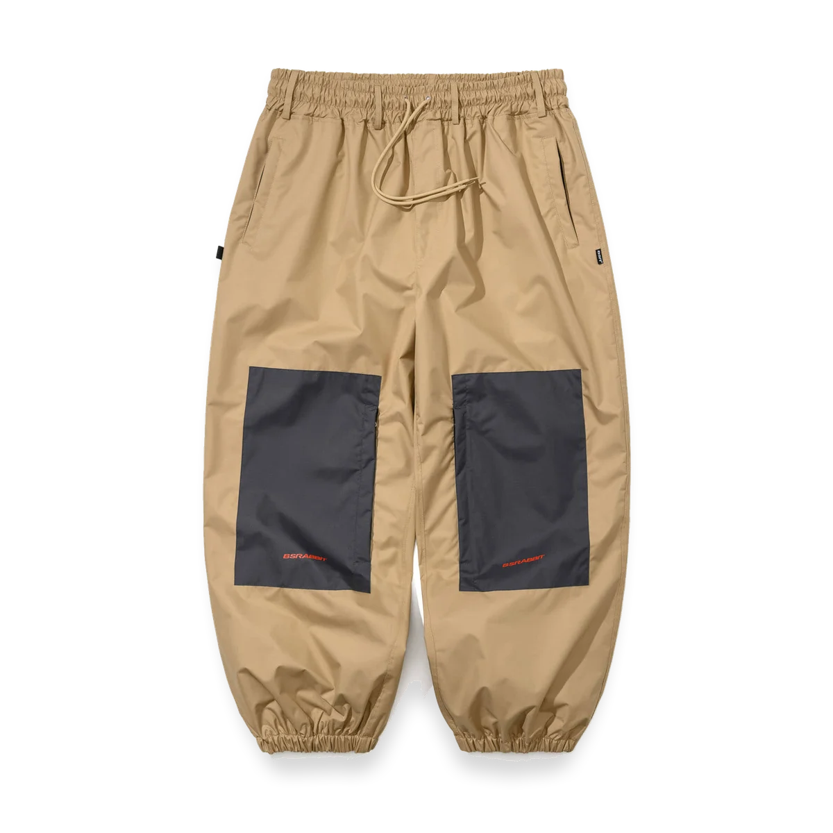 2526 Dual Tone Super Wide Jogger Pants