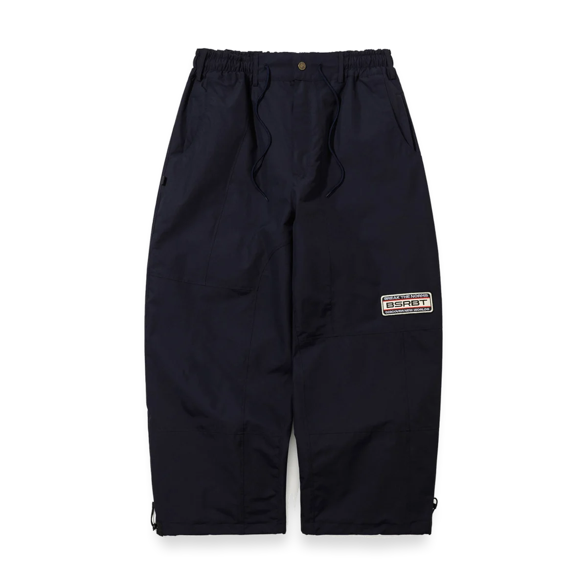 2526 Clean Cut Patch Super Wide Pants