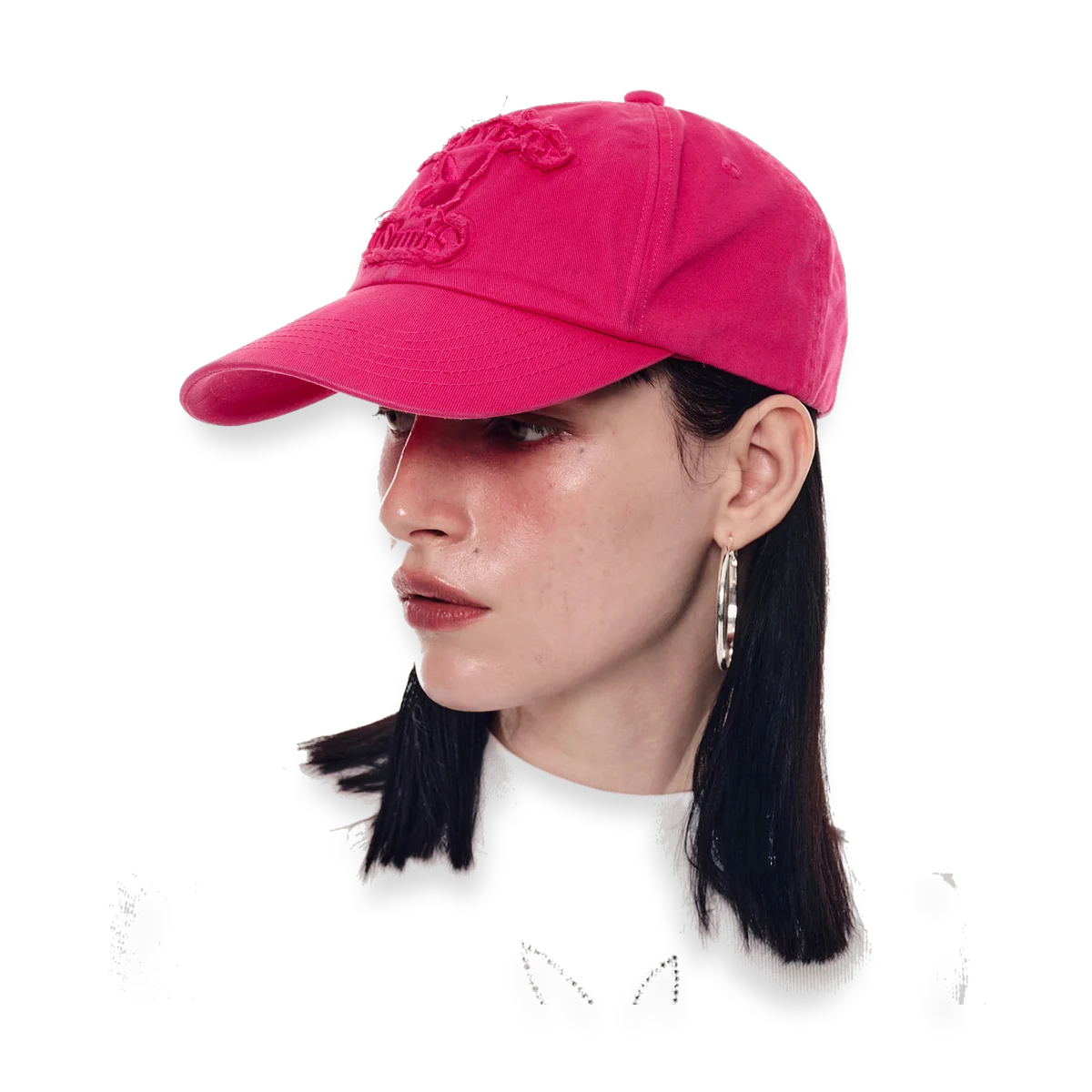 2526 PLAYBOY DIMITO BUNNY 6PANEL CAP WASHED PINK
