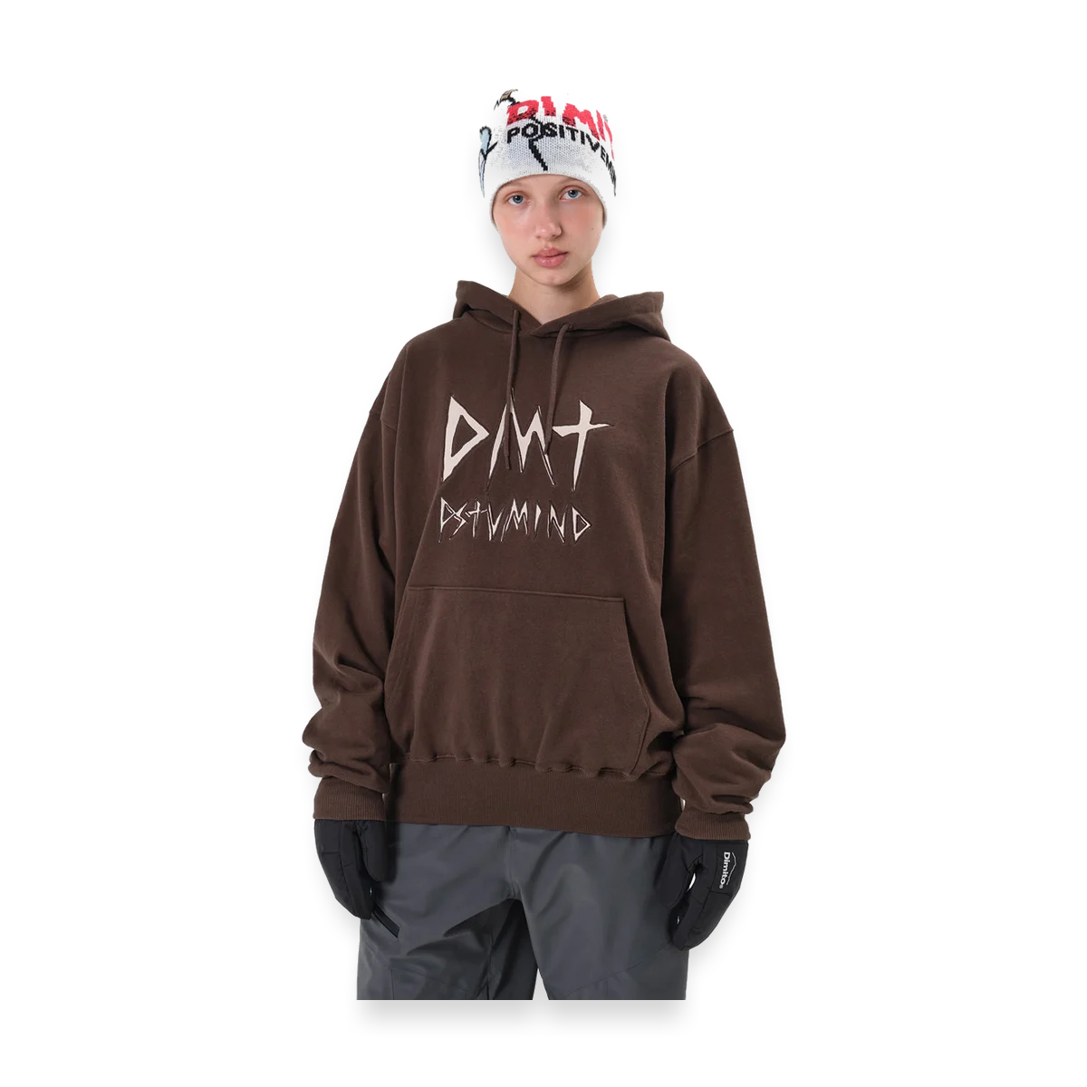 2526 DIMITO DMT TEAM HOODIE BROWN