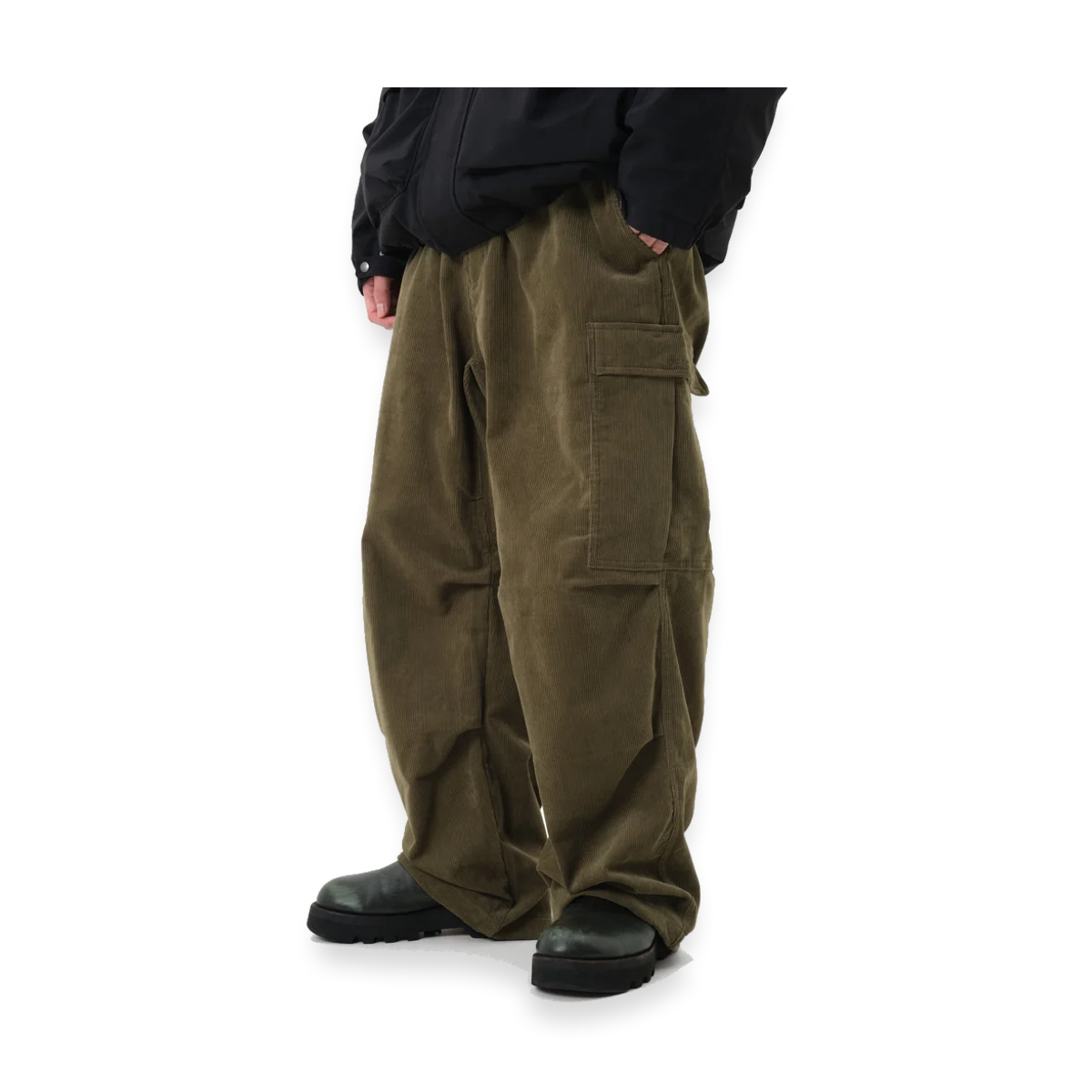 2526 VTX CORDUROY CARGO PANTS KHAKI
