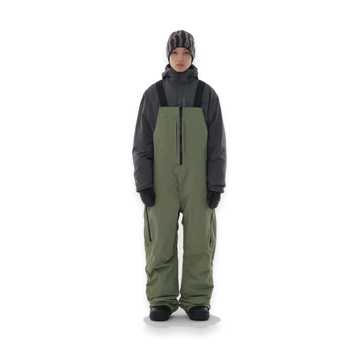 2526 25 VTX BIB 2L PANTS OIL GREEN
