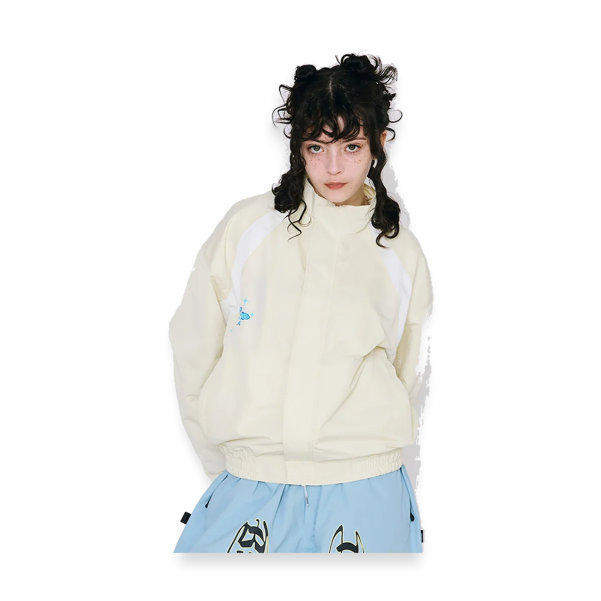 2526 CORE TRACK JACKET MILK