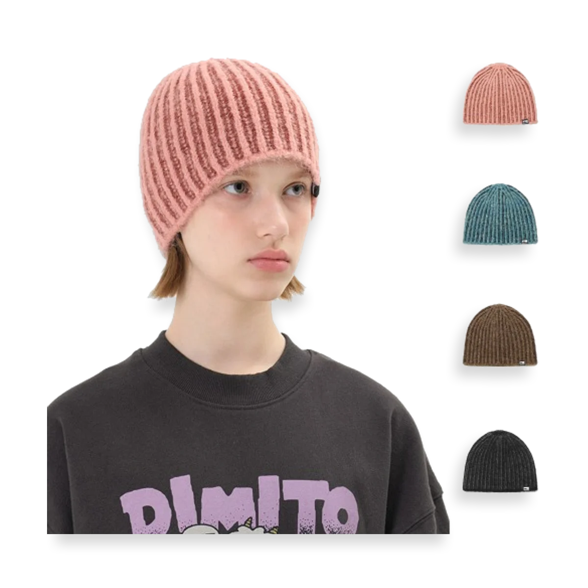 2526 25 TWOTONE BEANIE