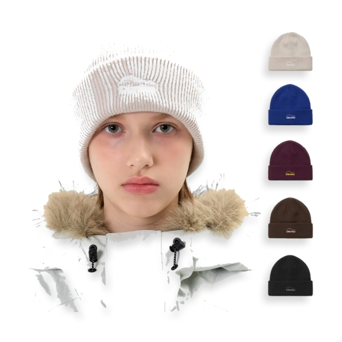 2526 25 DMT LOGO BEANIE