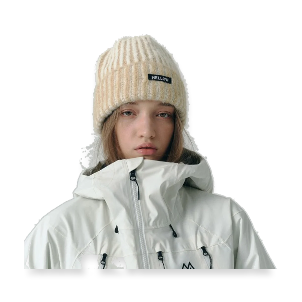 2526 FLUFFY BEANIE IVORY