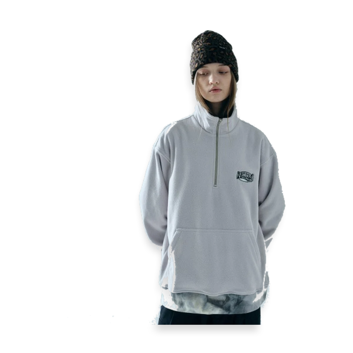 2526 LIFT HALF ZIP GREY