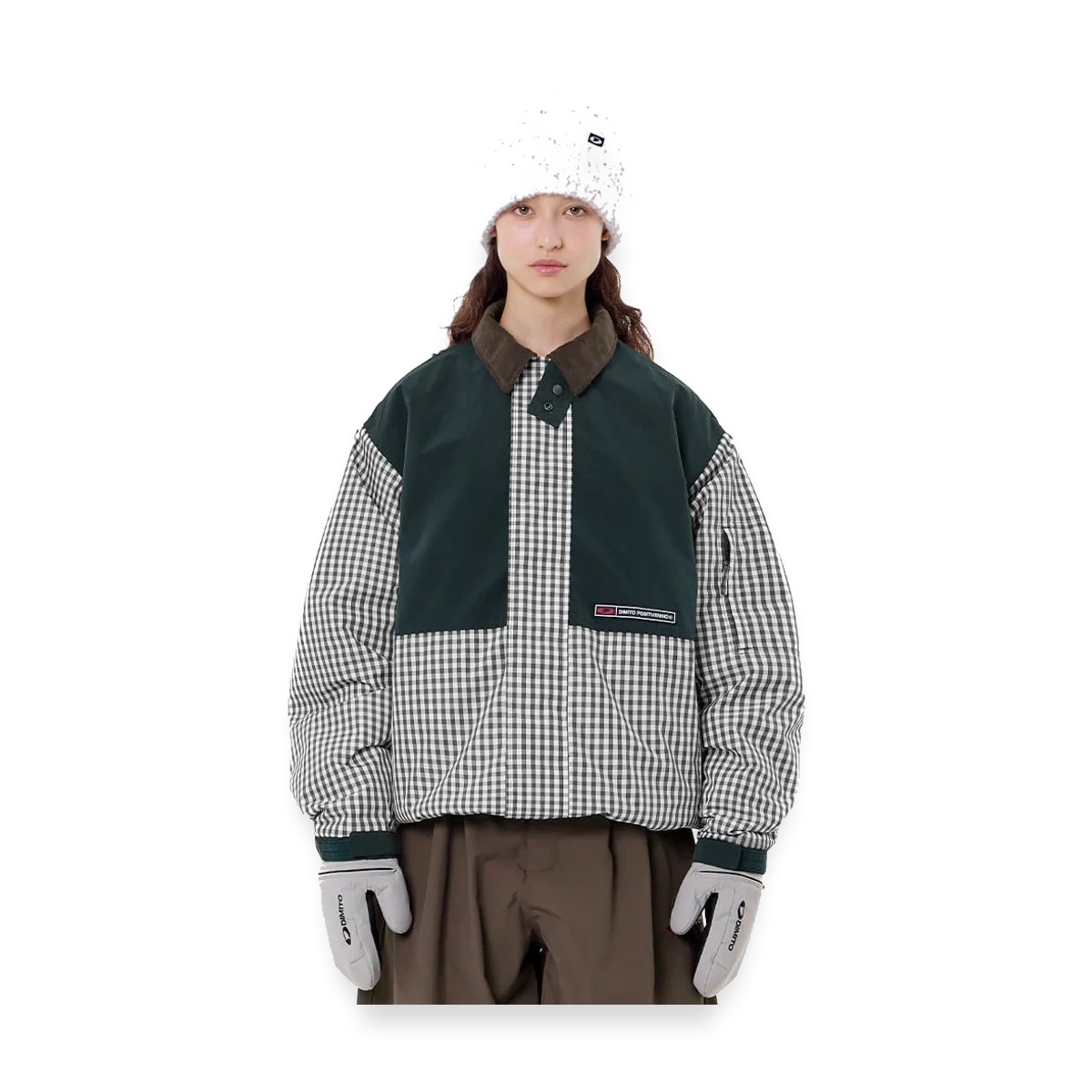 2627 DETROIT FADE JACKET TWOTONE CHECK