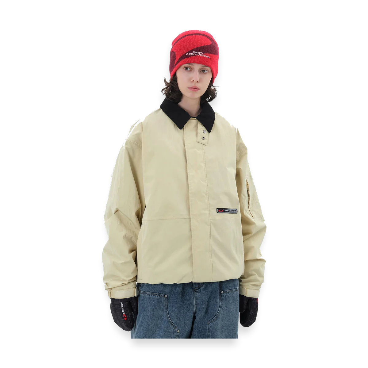 2627 DETROIT FADE JACKET VINTAGE YELLOW