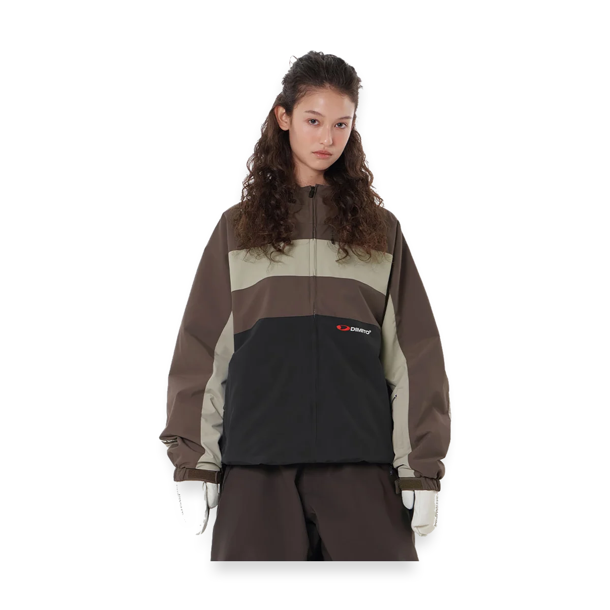 2627 LINE BLOCK JACKET BLACK