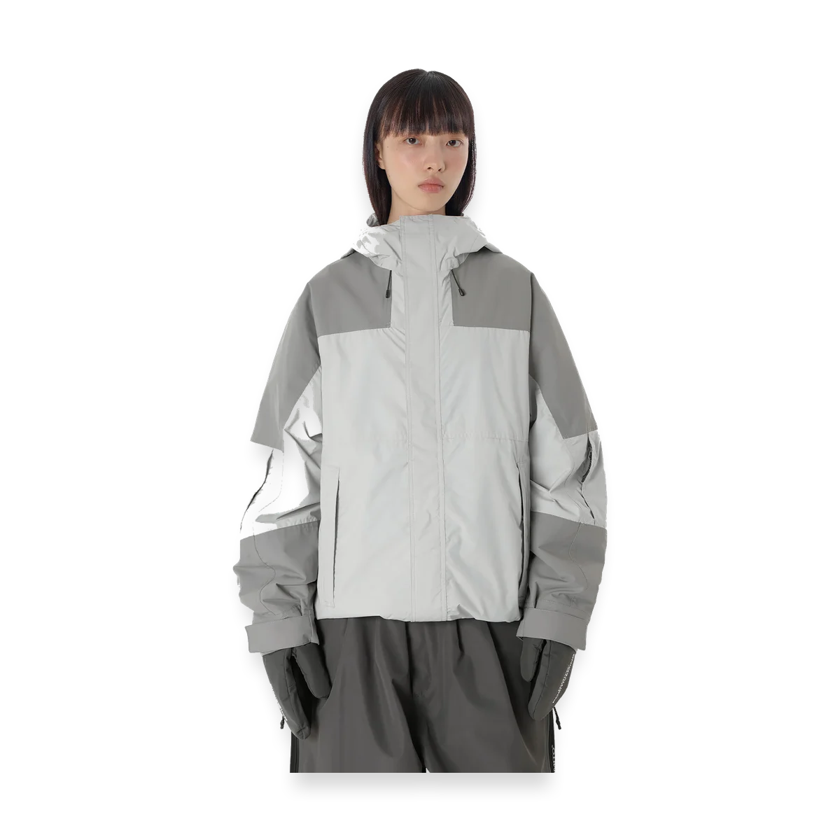 2627 MT BLOCK JACKET SMOKE
