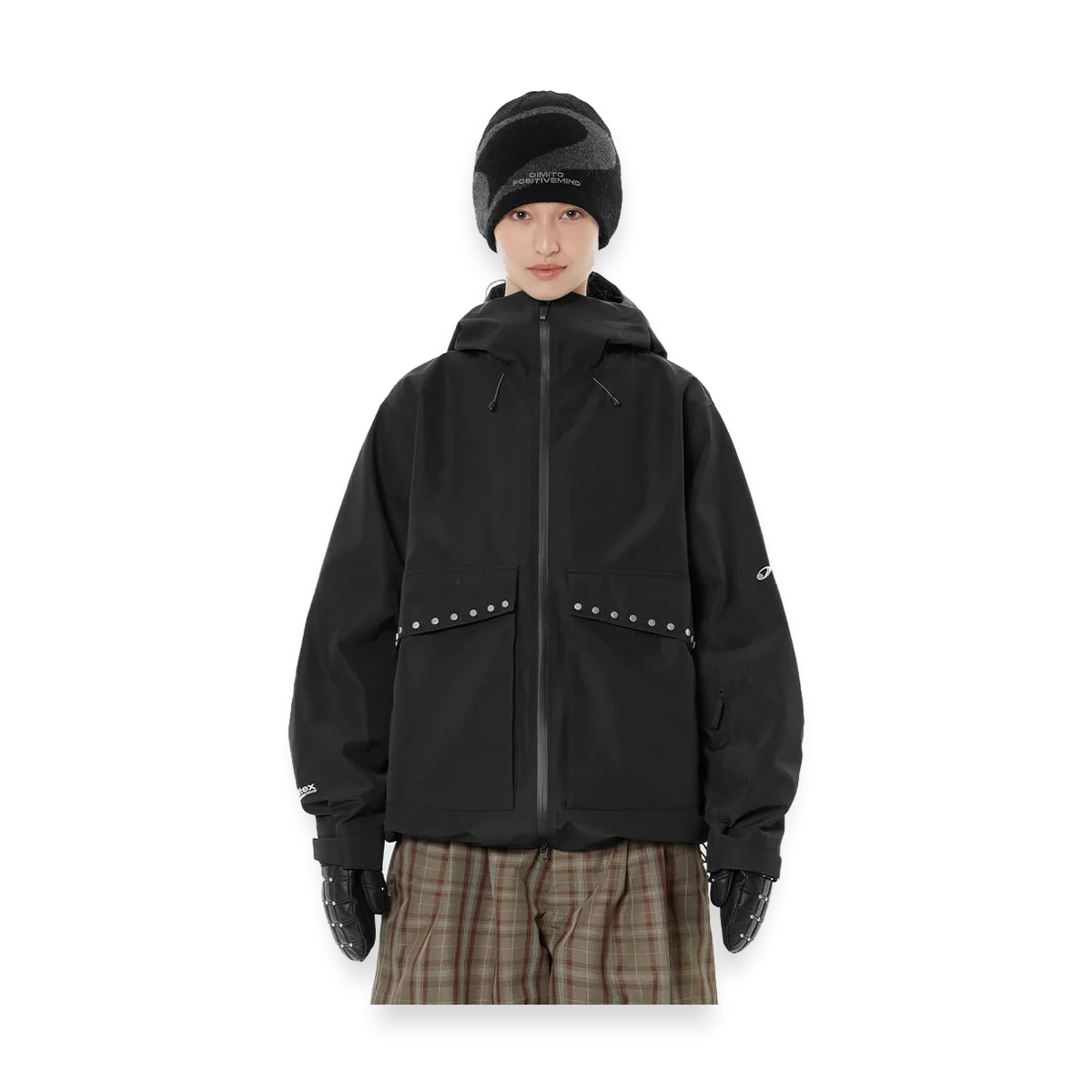 2627 STUD 2L JACKET BLACK