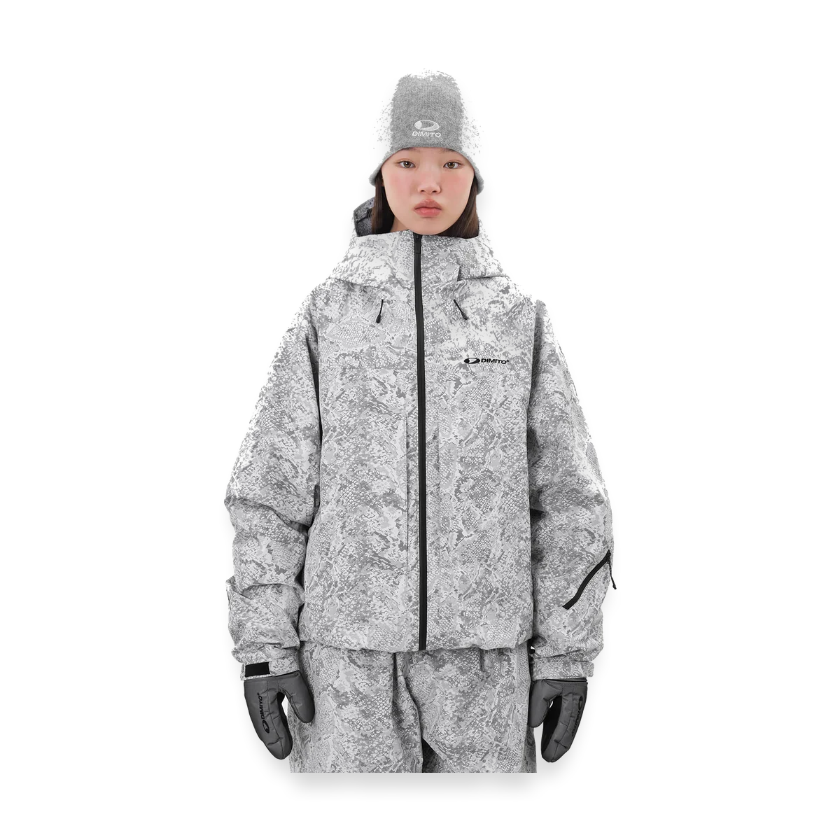 2627 WORKS REFLECTIVE LINE JACKET ROCKPILE SNAKE