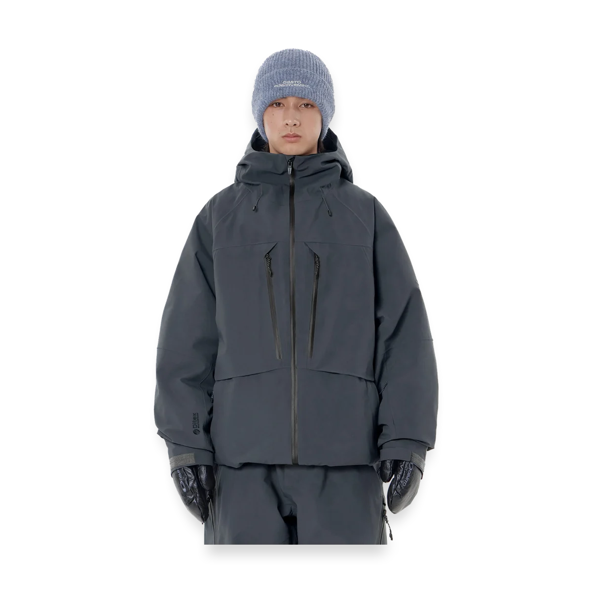 2627 APEX DOWN JACKET BLUE STEEL