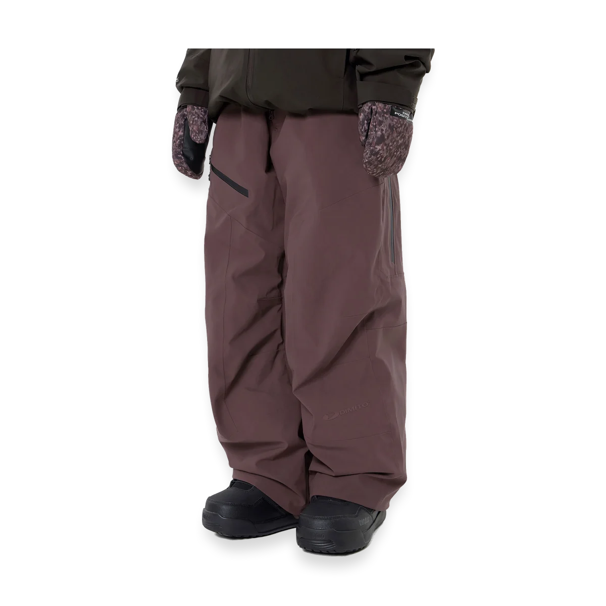 2627 26 LEVEL 2L PANTS RELAXED FIT DEEP BLOOD